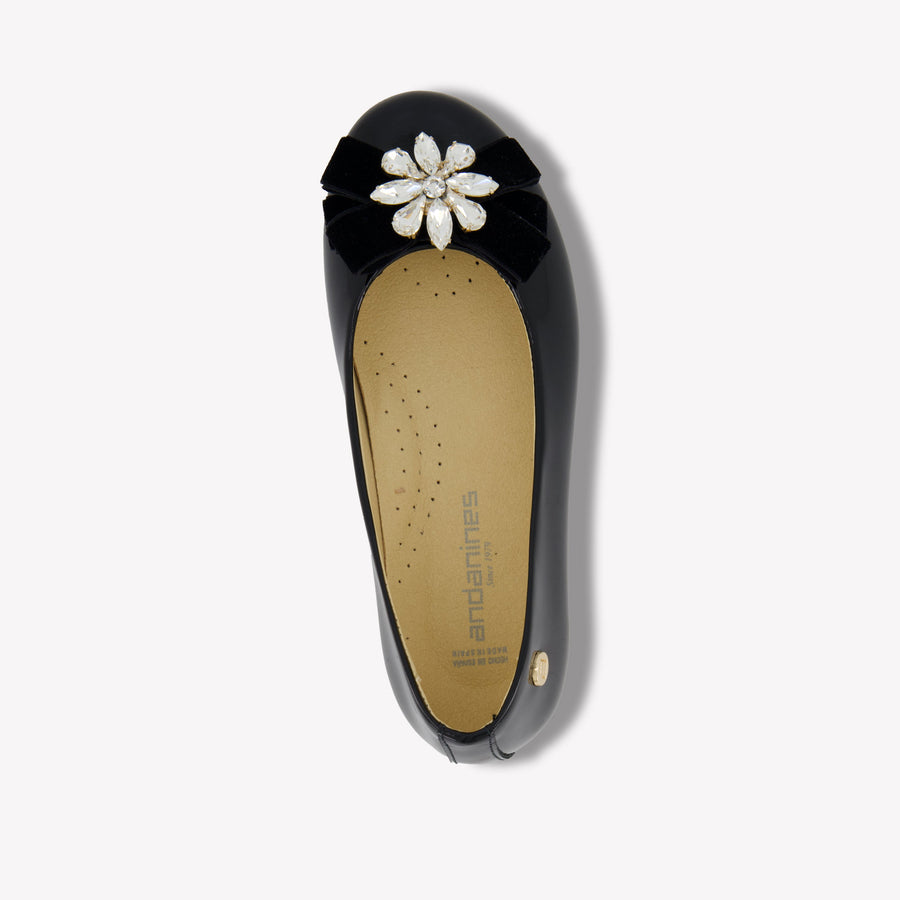 Andanes Girls Shoes  Black