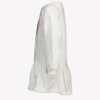 Guess Kinder Meisjes Jurk In Off White