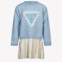 Guess Kids Girls Dress Light Blue