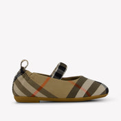 Burberry Girls Shoes  Beige