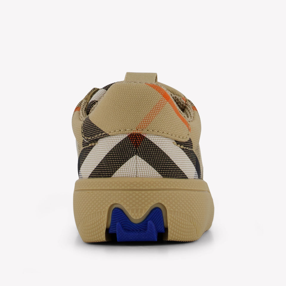 Burberry Unisex Sneakers In Beige