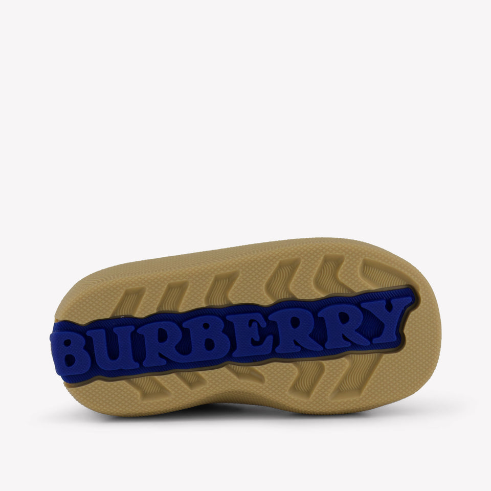 Burberry Unisex Sneakers In Beige