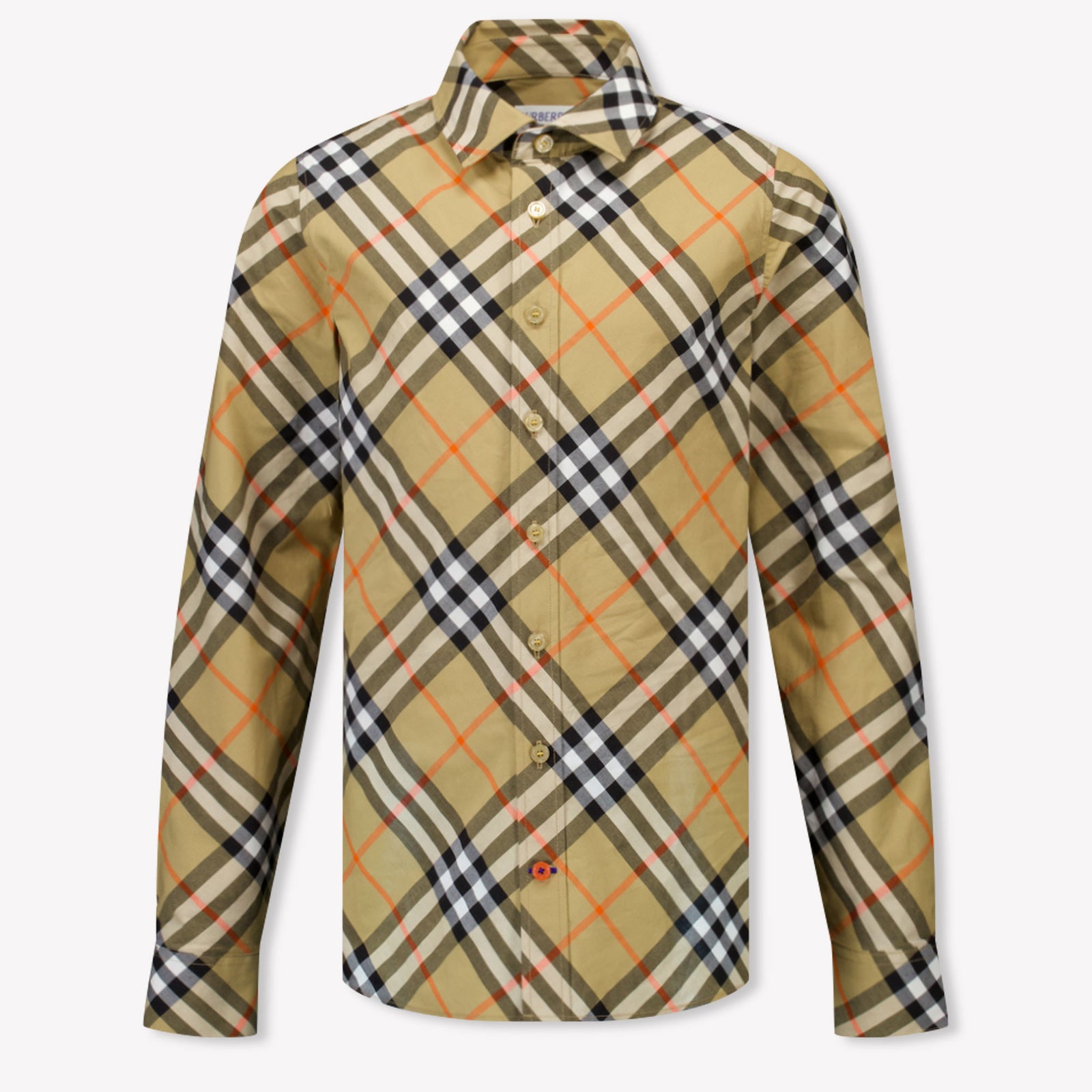 Burberry Owen Kids Boys Blouse  Beige