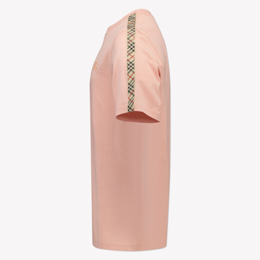 Burberry Kids Girls  T-Shirt Light Pink