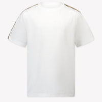 Burberry Kids Unisex T-Shirt  White