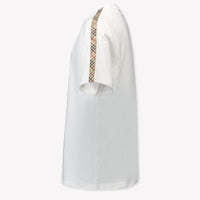 Burberry Kids Unisex T-Shirt  White