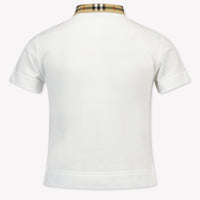 Burberry Johane Kids Boys Polo White