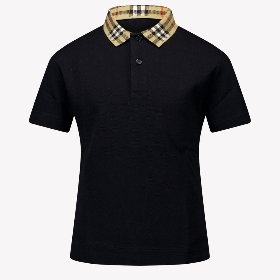 Burberry Johane Kinder Jongens Polo In Zwart