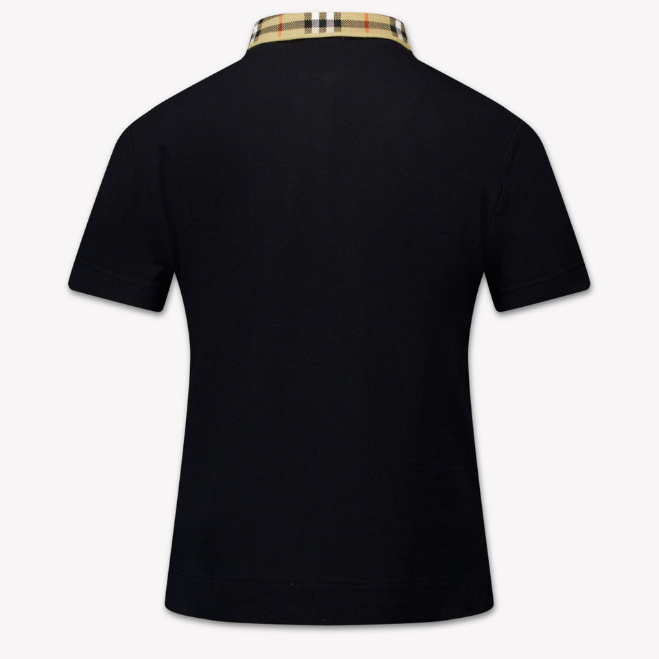 Burberry Johane Kinder Jongens Polo In Zwart