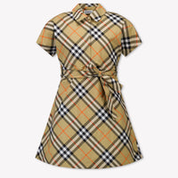 Burberry Giulietta Kids Girls Dress Beige