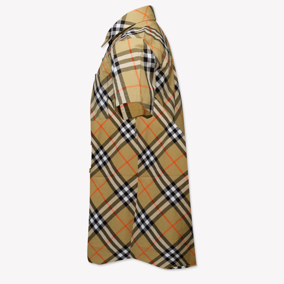 Burberry Children's boys blouse in Beige