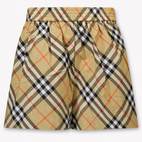 Burberry Marcy Kids Girls Shorts  Beige