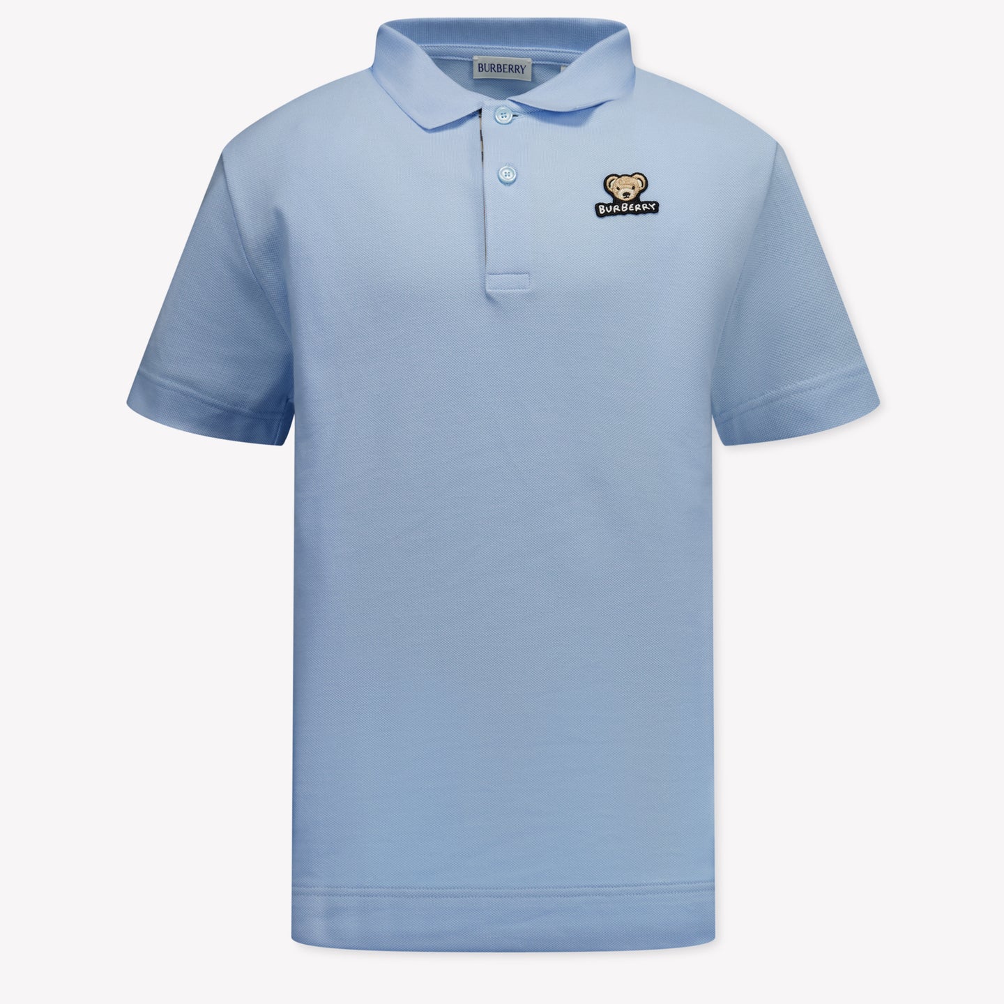 Burberry Kinder Jongens Polo In Licht Blauw