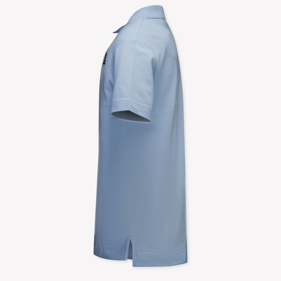 Burberry Kinder Jongens Polo In Licht Blauw