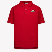 Burberry Kinder Jongens Polo In Rood