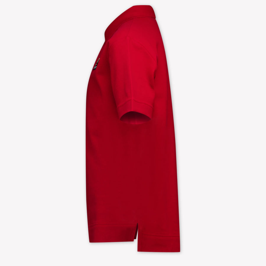 Burberry Kinder Jongens Polo In Rood