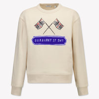 Burberry Kids Boys Sweater  Light Beige