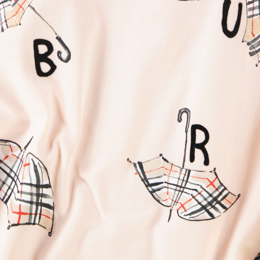 Burberry Kids Girls  T-Shirt Light Pink