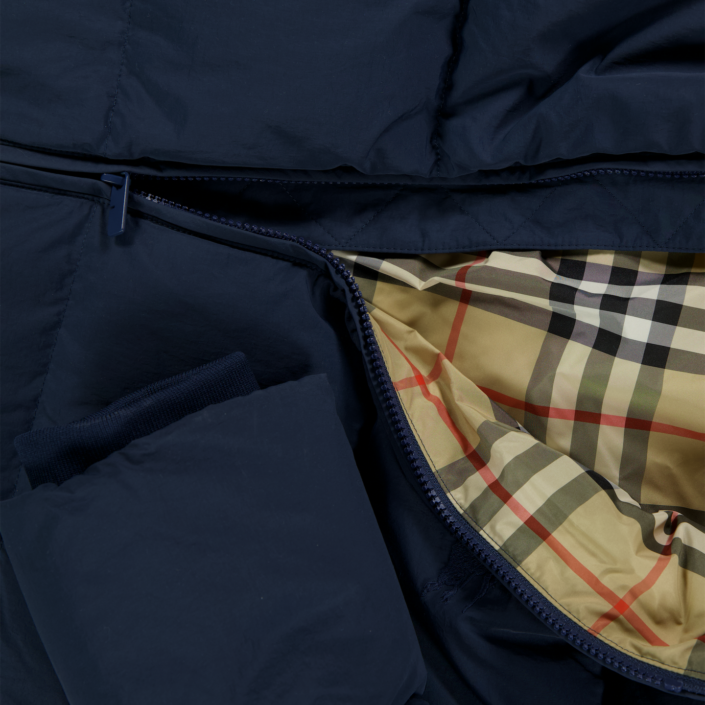 Burberry George Kids Boys Winter Jacket  Dark Blue