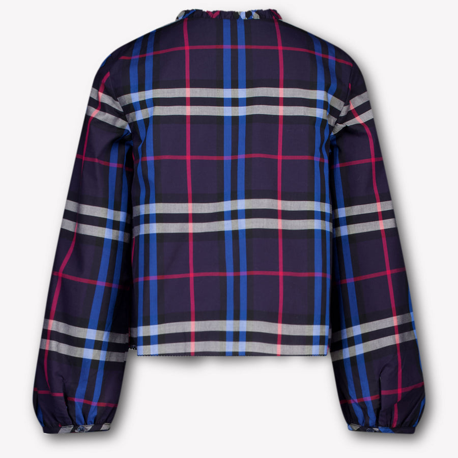 Burberry Kids Girls Blouse  Dark Blue