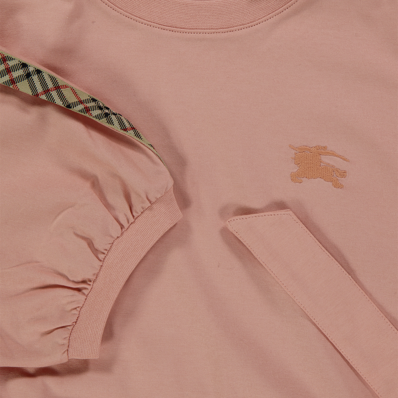 Burberry Kids Girls Dress Light Pink