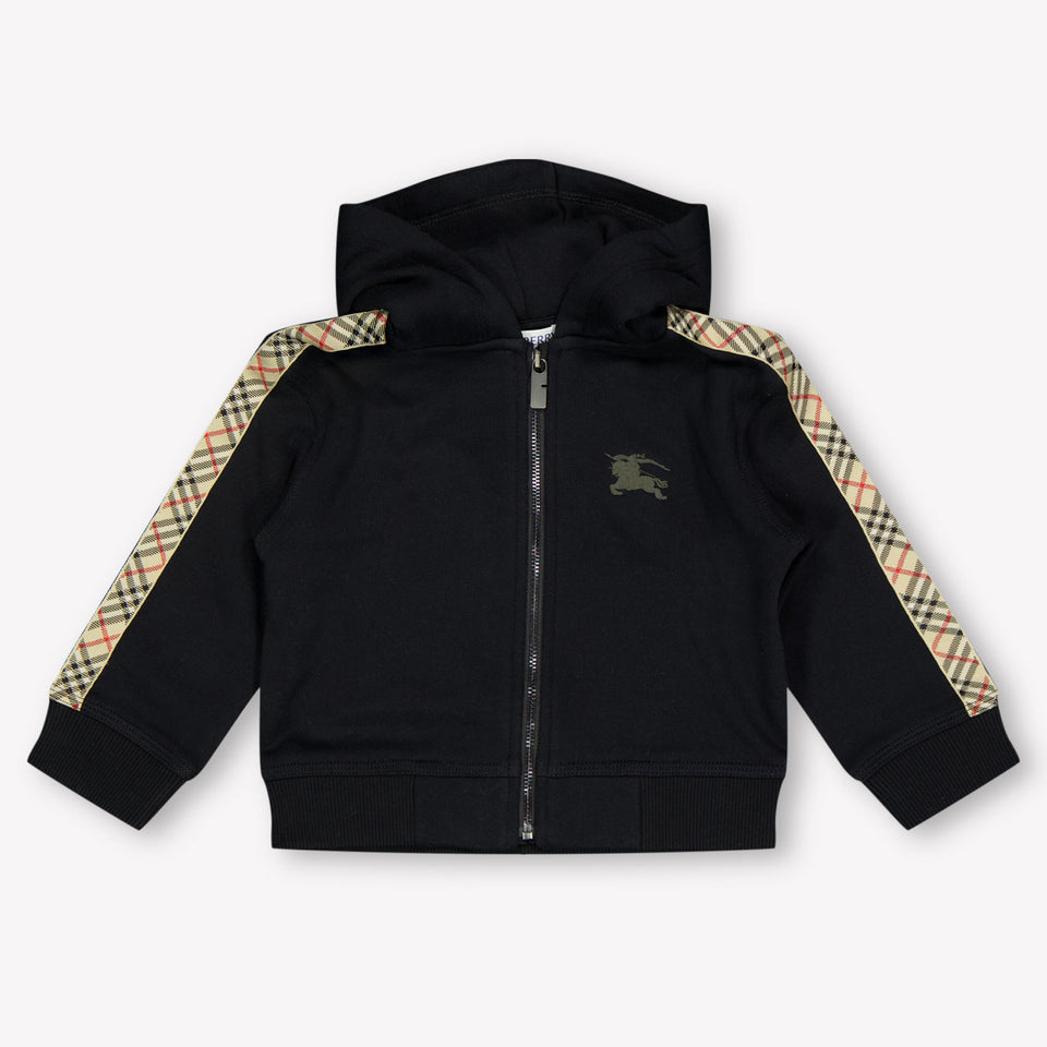 Burberry Baby Jongens Vest In Zwart