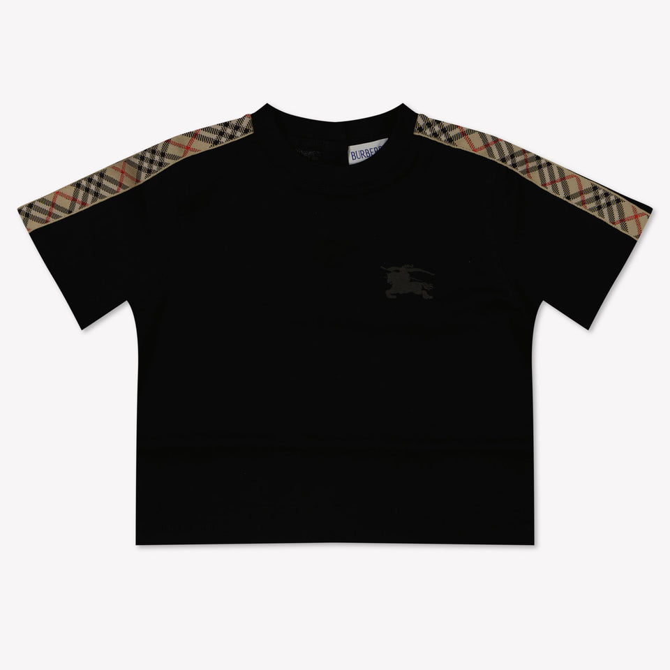 Burberry CEDAR Baby Unisex T-Shirt In Zwart