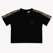 Burberry Cedar Baby Unisex T-Shirt  Black