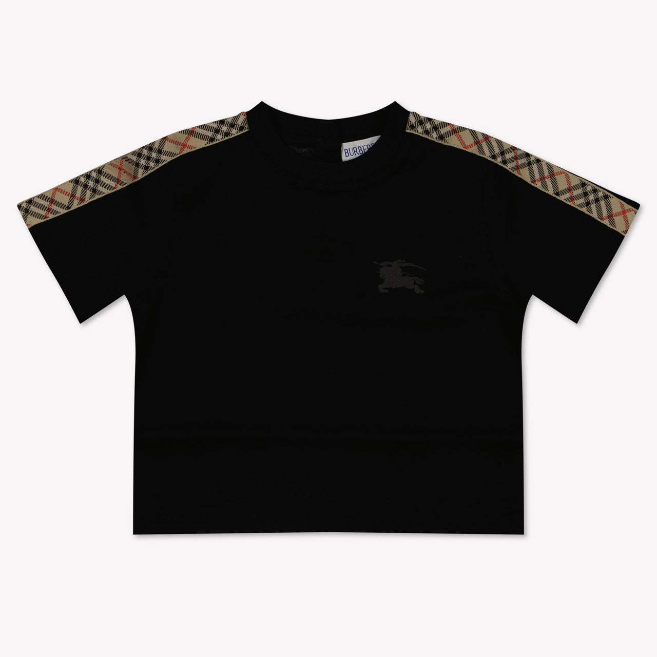 Burberry CEDAR Baby Unisex T-Shirt In Black