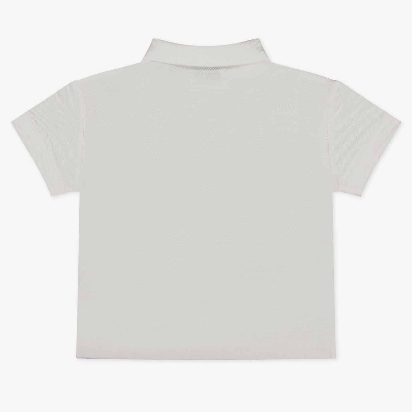 Burberry Baby Jongens Polo In Wit