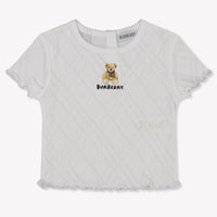 Burberry Pennybear Baby Girls T-Shirt  White