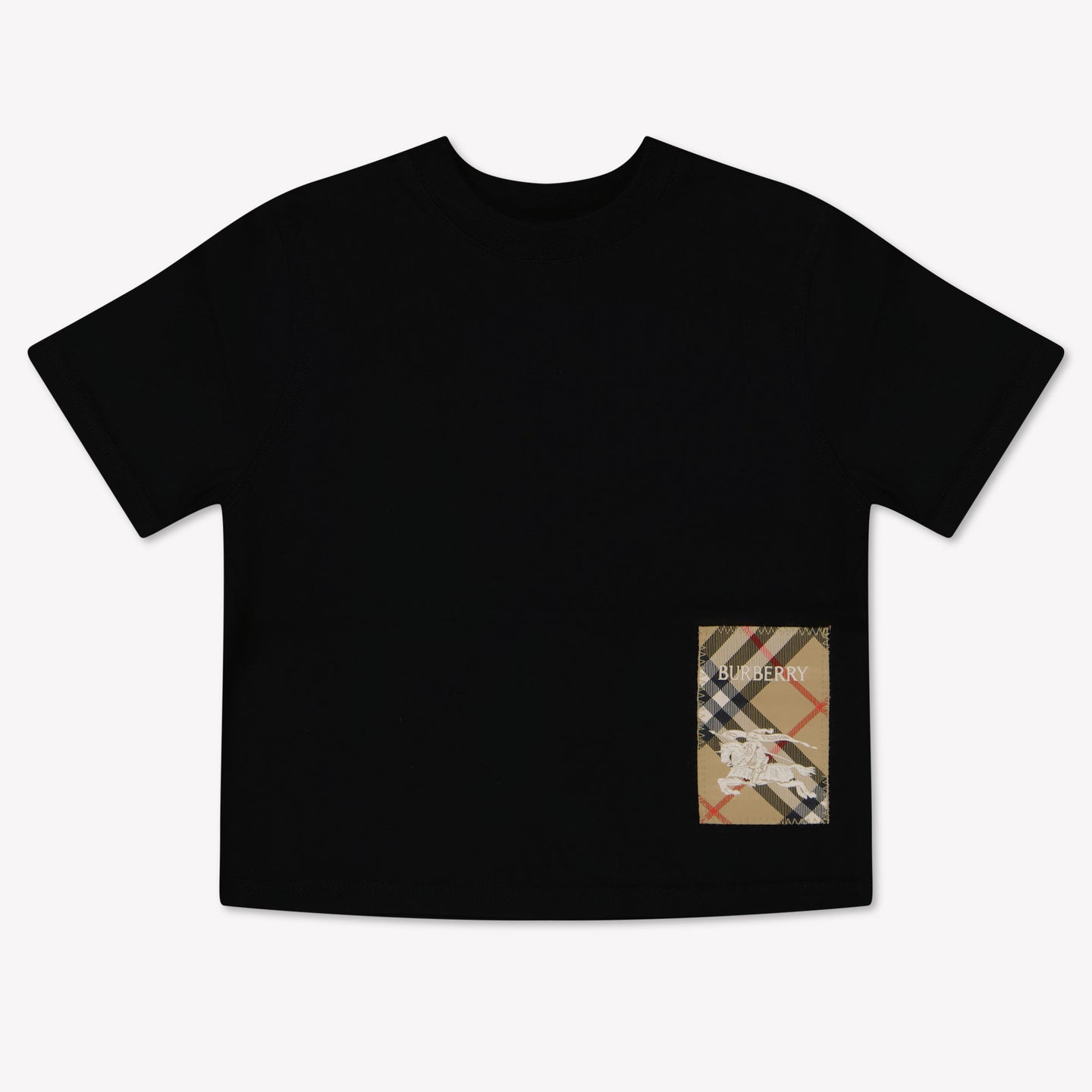 Burberry Baby Unisex T-shirt in Black