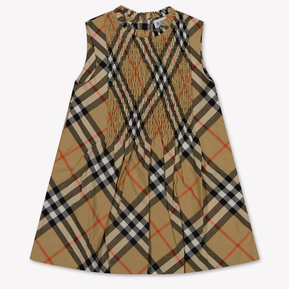 Burberry Yvette Baby Girls Dress Beige