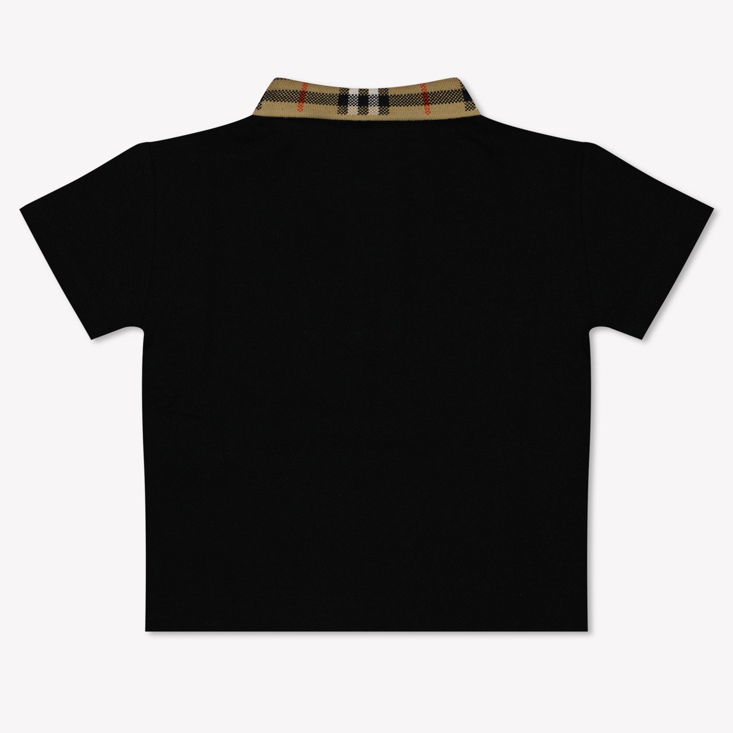 Burberry Baby Jongens Polo In Zwart