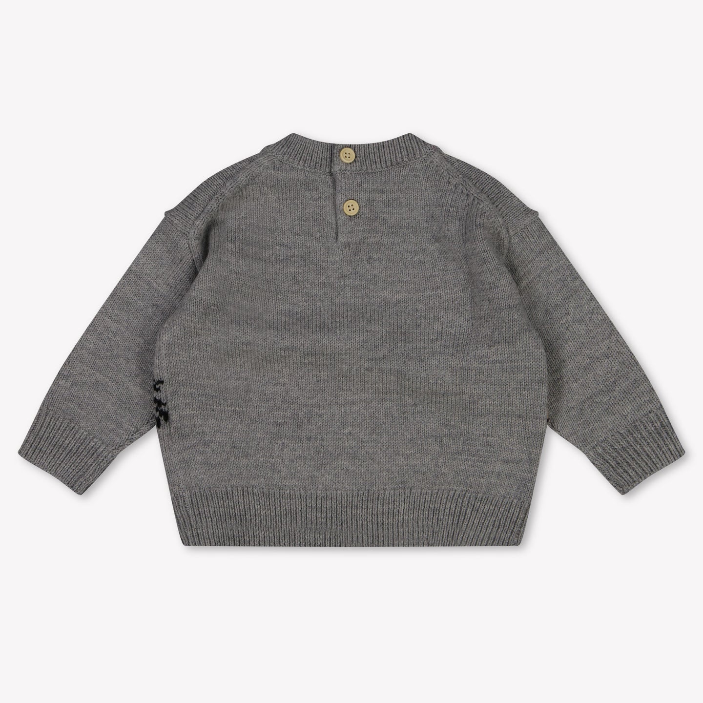 Burberry Baby Unisex Trui In Grijs