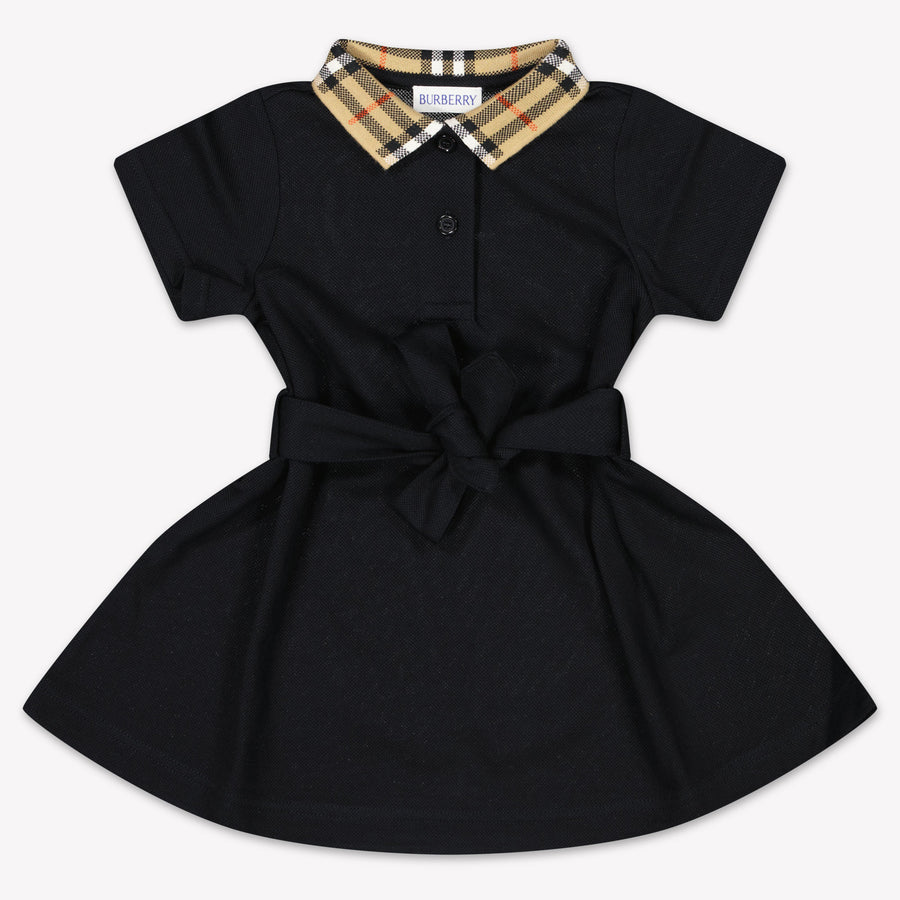 Burberry Astrid Baby Meisjes Jurk In Zwart