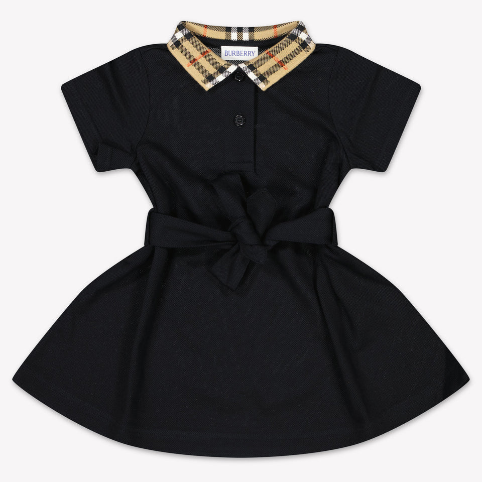 Burberry Astrid Baby Meisjes Jurk In Zwart