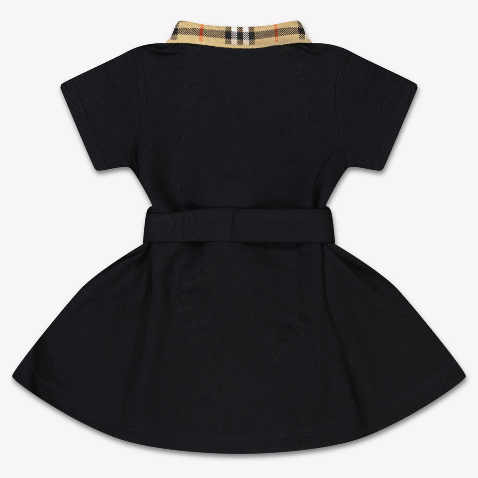 Burberry Astrid Baby Meisjes Jurk In Zwart