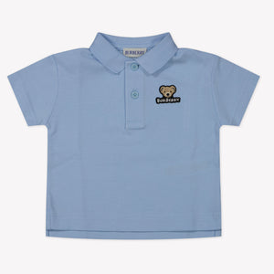 Burberry Baby Boys Polo  Light Blue
