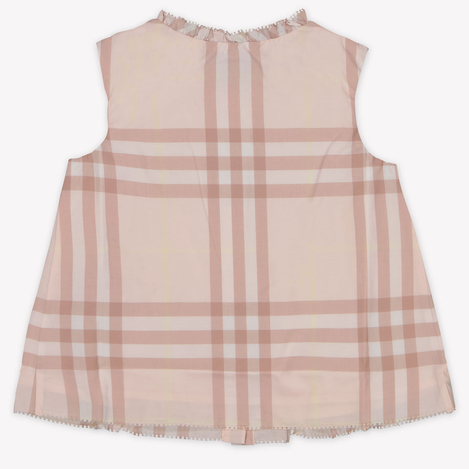 Burberry Baby girls t-shirt in Light Pink