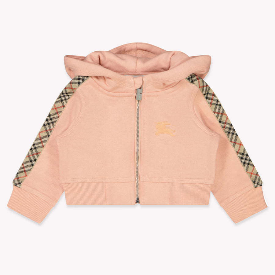 Burberry Baby Girls Cardigan in Light Pink