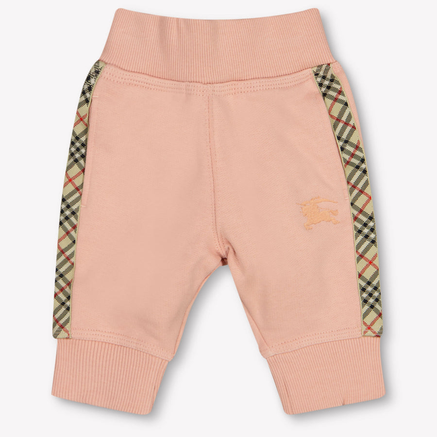 Burberry Baby Girls Trouser in Light Pink
