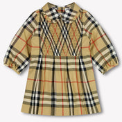 Burberry Ida Baby Girls Dress  Beige