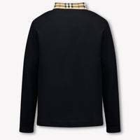 Burberry Kids Boys Polo  Black