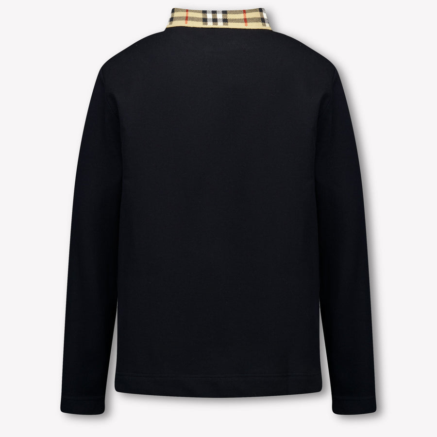 Burberry Kids Boys Polo  Black