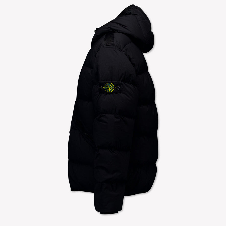 Stone Island Kids Boys Winter Jacket  Black