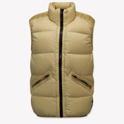 Stone Island Children's Boys Body Warmer In Beige