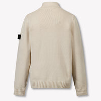Stone Island Kinder Jongens Trui In Off White