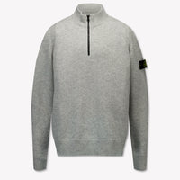 Stone Island Kids Boys Sweater  Gray