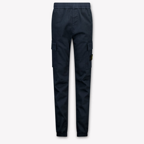 Stone Island Kinder Jongens Broek In Navy